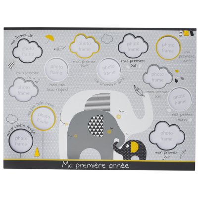 Pêle-mêle photo ma première année babyfan