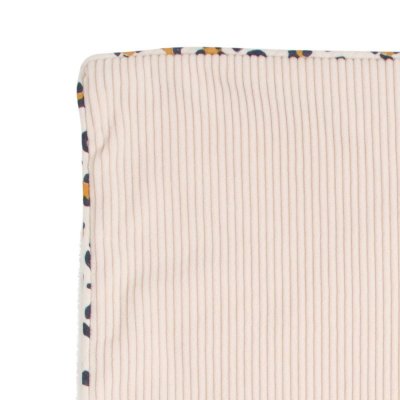 Couverture bébé 75 x 100 cm léopard velours