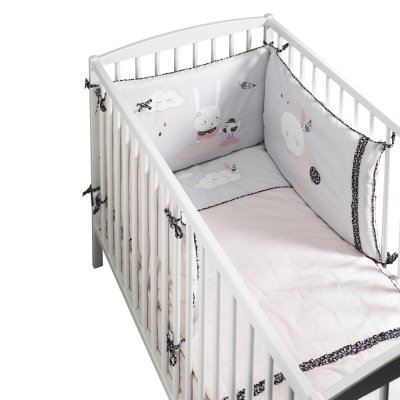 Edredon bébé 60x120cm miss fleur de lune