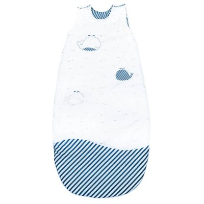 SAUTHON BABY DECO Gigoteuse ouatinée 6-24 mois blue baleine