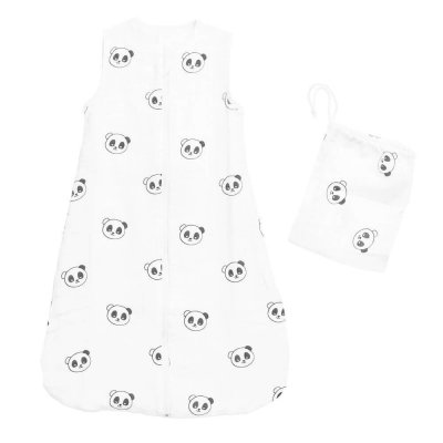 Gigoteuse en lange et coton bio 70cm panda chao chao