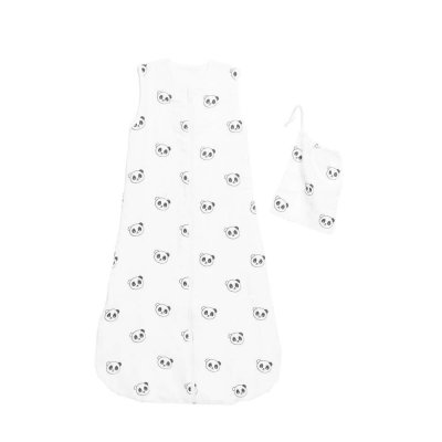 SAUTHON BABY DECO Gigoteuse en lange et coton bio 100cm panda chao chao