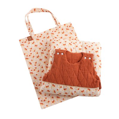 Gigoteuse hiver 6-24 mois terracotta esmée