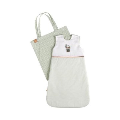SAUTHON BABY DECO Gigoteuse ouatinée 0-6 mois rayures botanica