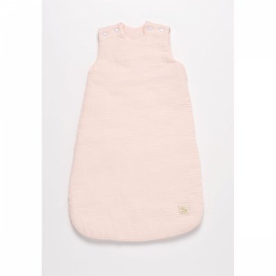 Gigoteuse 0-6 mois avec doudou mouchoir uni pétale