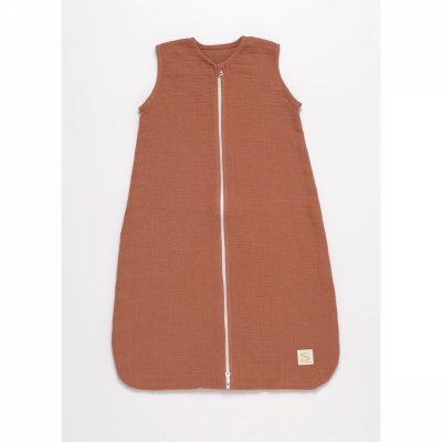 Gigoteuse été 0-6 mois uni terracotta