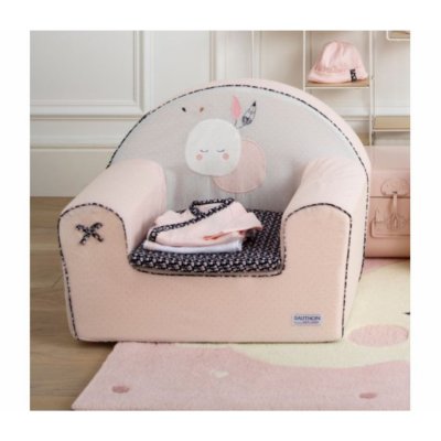 Fauteuil club miss fleur de lune