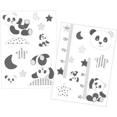 Stikers muraux panda chao chao