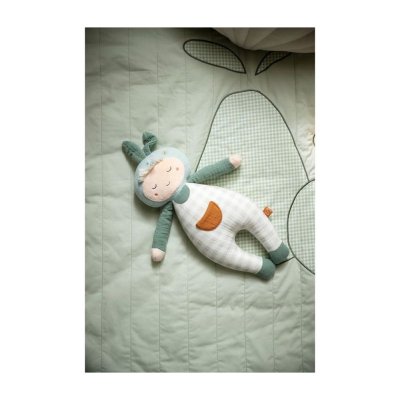 Doudou bébé jardinier botanica