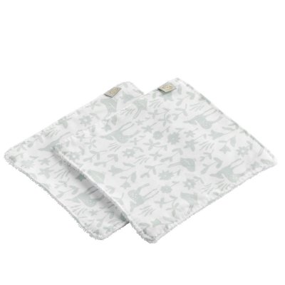 Trousse de toilette bébé avec carrés éponge promenons nous