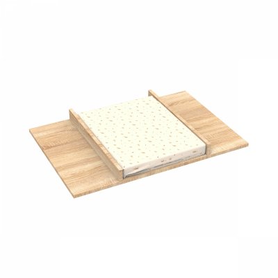 Grand plan à langer joues bois seventies