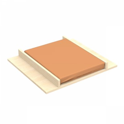 Plan à langer dessus intégral nature