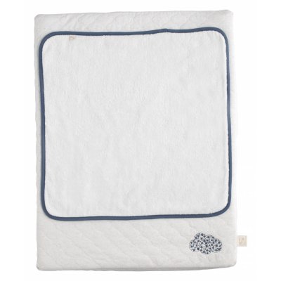 Matelas à langer 68 x 52 cm avec serviette éponge petit nuage