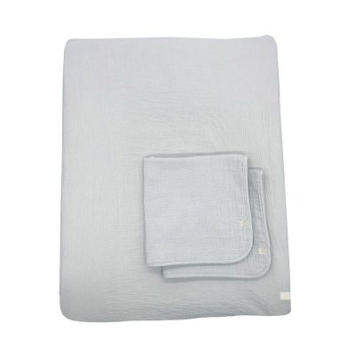 Housse de matelas à langer et 2 linges promenons-nous