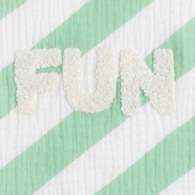 Poncho de bain vert