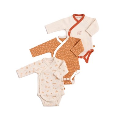 Lot de 3 bodies 1 mois orsino