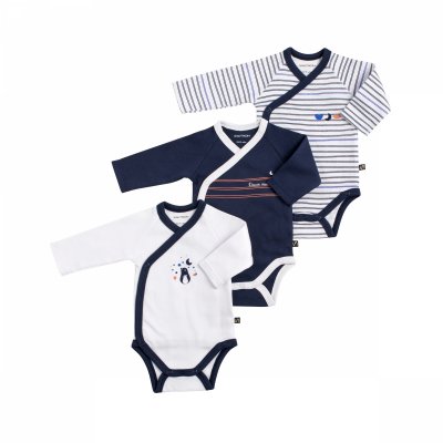 Lot de 3 bodies naissance baby sailor