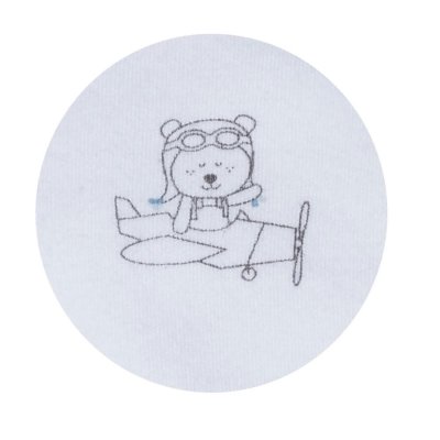 Lot de 2 bodies blanc et bleu naissance lazare