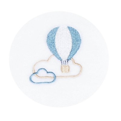 Pyjama bébé velours montgolfière lazare naissance