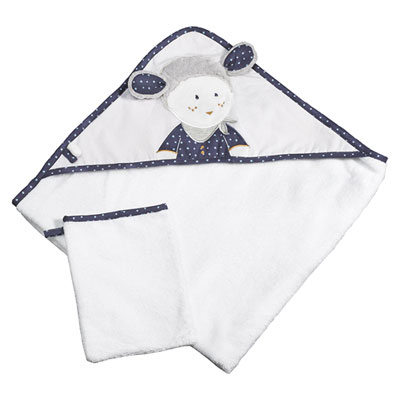 Sortie De Bain Bebe Lazare De Sauthon Baby Deco Sur Allobebe