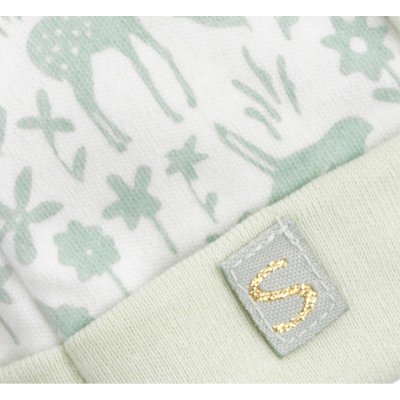 Bonnet bébé naissance tilleul promenons nous