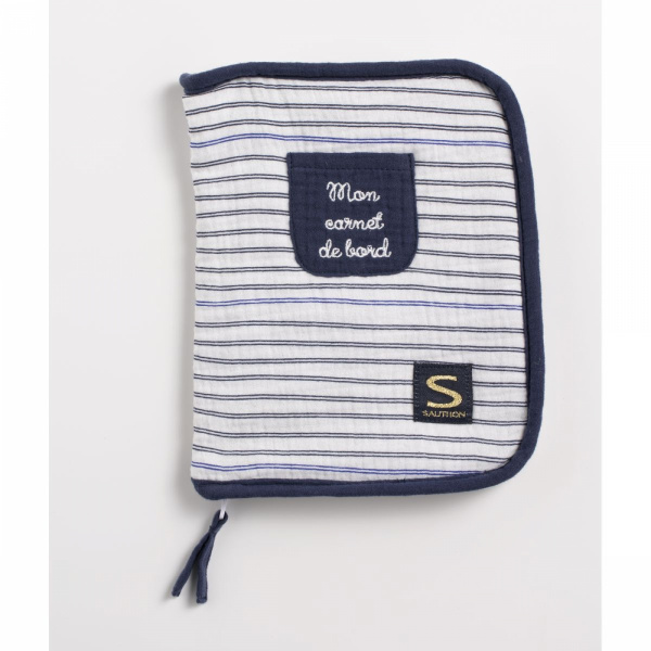 Protège carnet de santé bébé baby sailor Sauthon baby deco