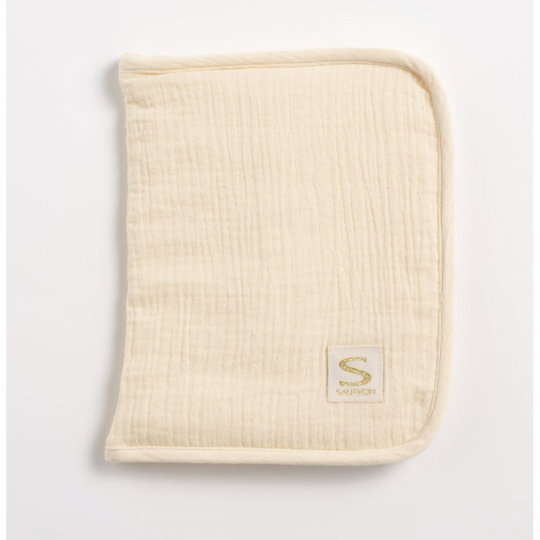 Protège carnet de santé bébé uni vanilla Sauthon baby deco