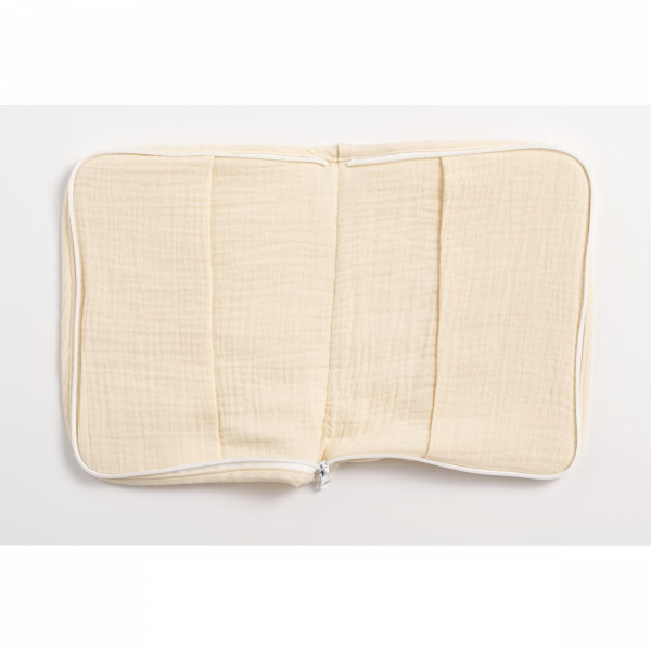 Protège carnet de santé bébé uni vanilla Sauthon baby deco