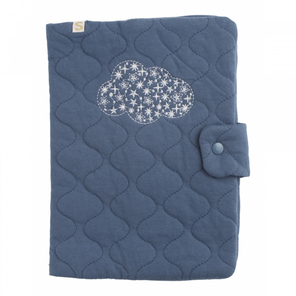 Protège carnet de santé bébé petit nuage Sauthon baby deco