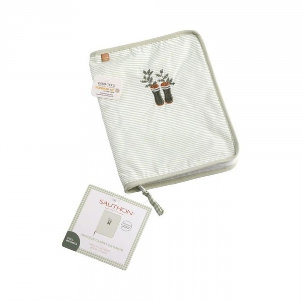 Protège carnet de santé bébé botanica Sauthon baby deco