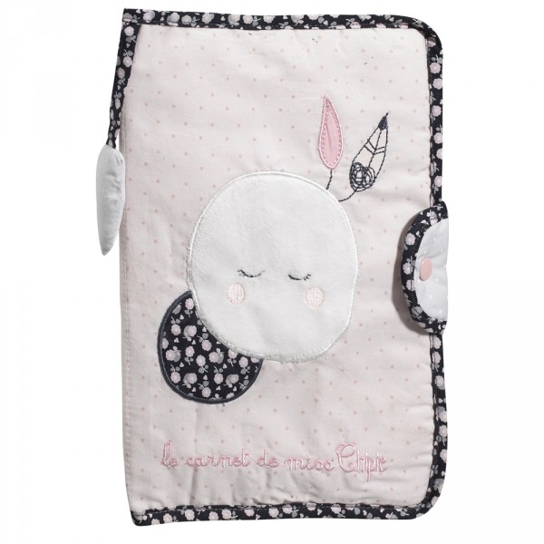 Protège carnet de santé miss fleur de lune Sauthon baby deco