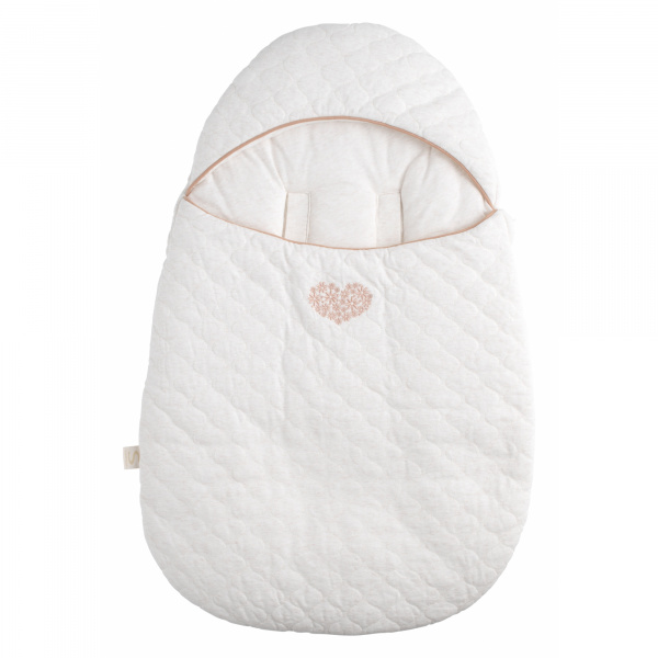 Nid d'ange nomade 0-3 mois petit coeur Sauthon baby deco