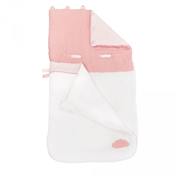 Nid d'ange nomade 80cm lily poudrée Sauthon baby deco