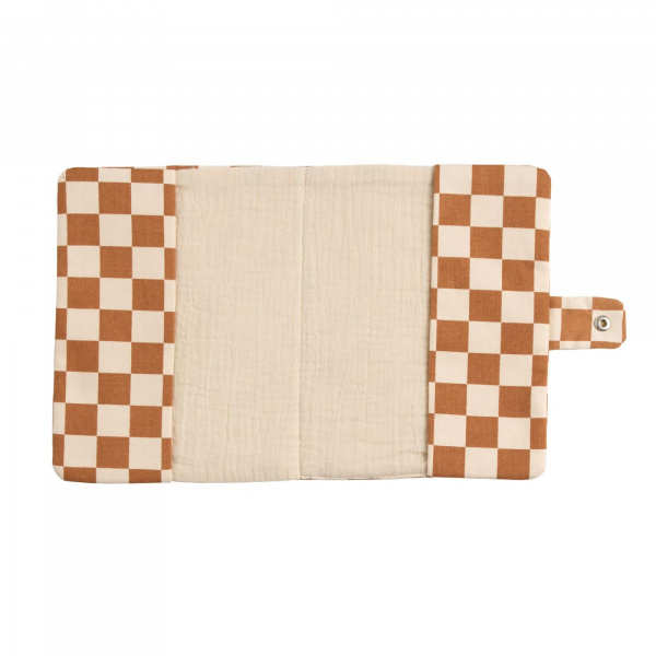 Protège carnet de santé damier petit chou Sauthon baby deco