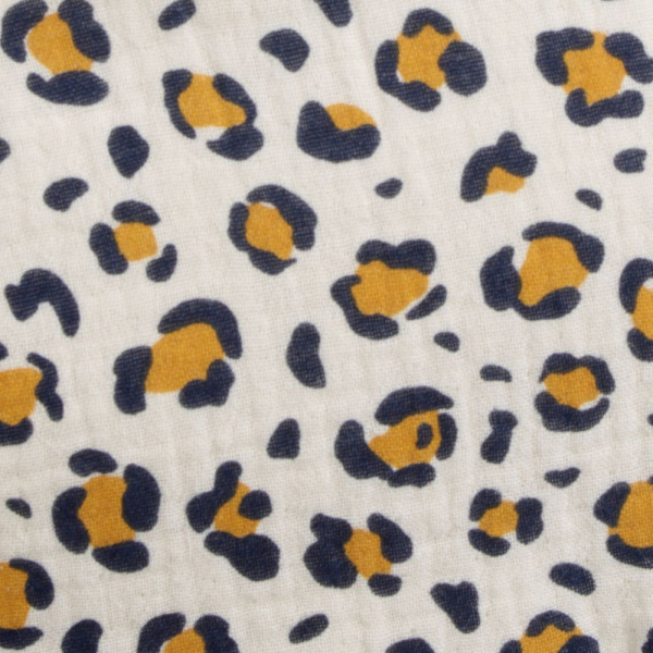 Sac banane léopard blanc Sauthon baby deco