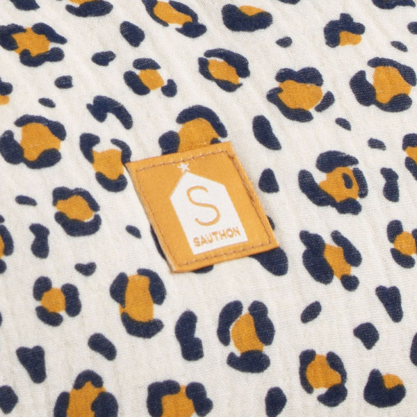 Sac de voyage léopard blanc Sauthon baby deco