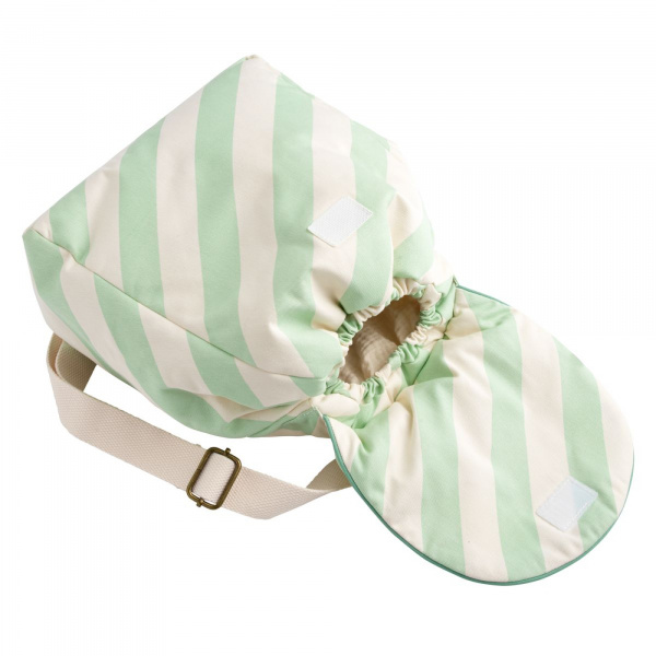 Sac à dos vert Sauthon baby deco