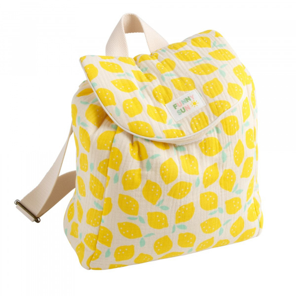 Sac à dos citron Sauthon baby deco