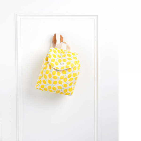 Sac à dos citron Sauthon baby deco