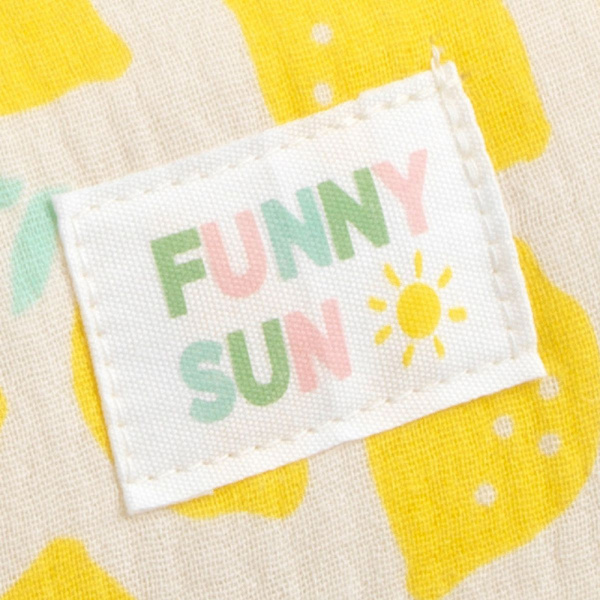 Sac polochon citron Sauthon baby deco