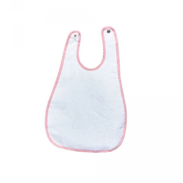 Bavoir plastifié miss fleur de lune oiseau Sauthon baby deco