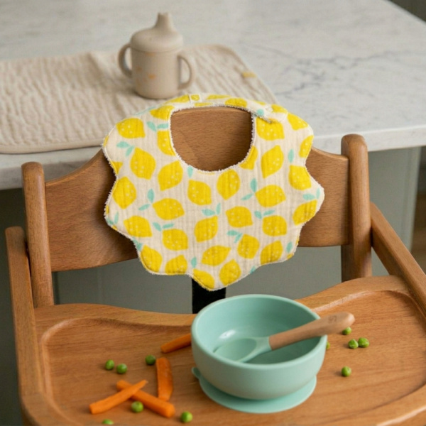 Lot de 2 bavoirs Sauthon baby deco