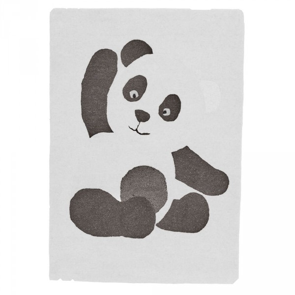 Tapis de chambre bébé 90x130cm panda chao chao Sauthon baby deco