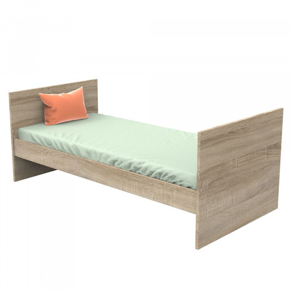 Lit évolutif bébé combiné 70x140 cm en 140x200 cm nova gris volcan Sauthon meubles