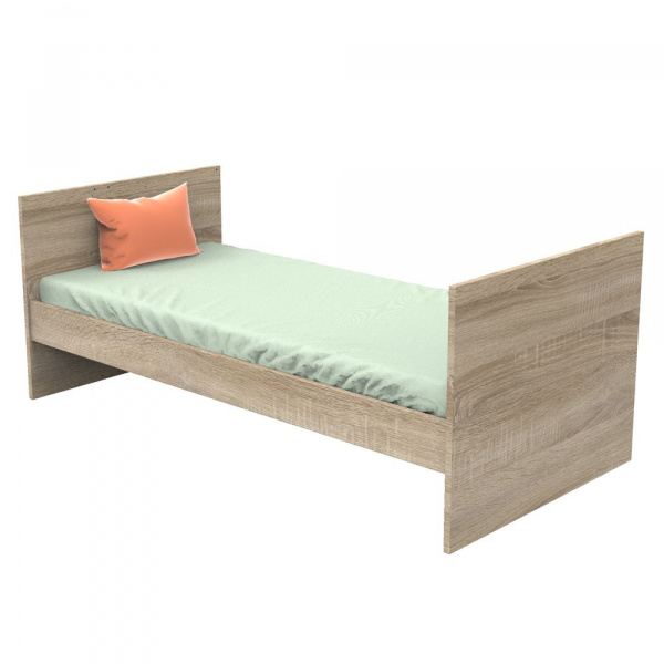 Lit évolutif bébé combiné 70x140 cm en 140x200 cm nova blanc lin Sauthon meubles