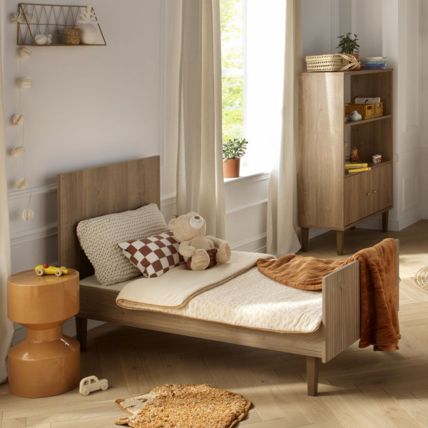 Chambre bébé duo lit + commode mokka + plan à langer offert Sauthon meubles