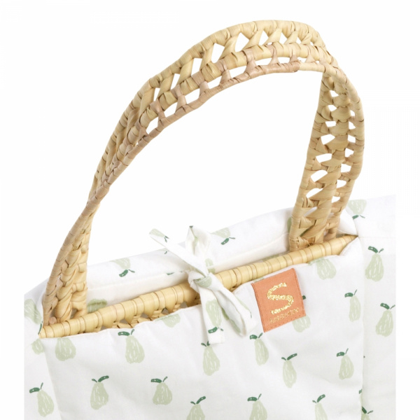 Couffin avec habillage botanica Sauthon baby deco