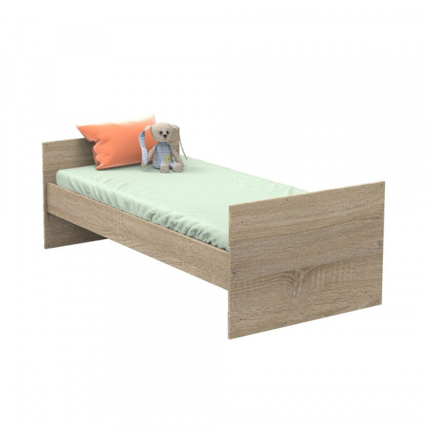 Lit évolutif bébé combiné 60x120 cm en 90x190 cm + tiroir de lit nova rose canyon Sauthon meubles