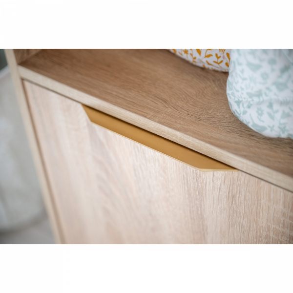 Commode 2 portes 1 niche dal integre azur Sauthon meubles