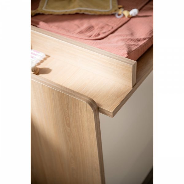 Commode 3 tiroirs vanille Sauthon meubles